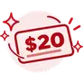 $20 store credit